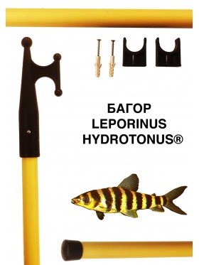 Багор для вылавливания предметов из воды 3м HYDROTONUS LEPORINUS