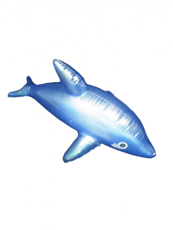 Надувная игрушка Дельфин 51х26х18см, синий